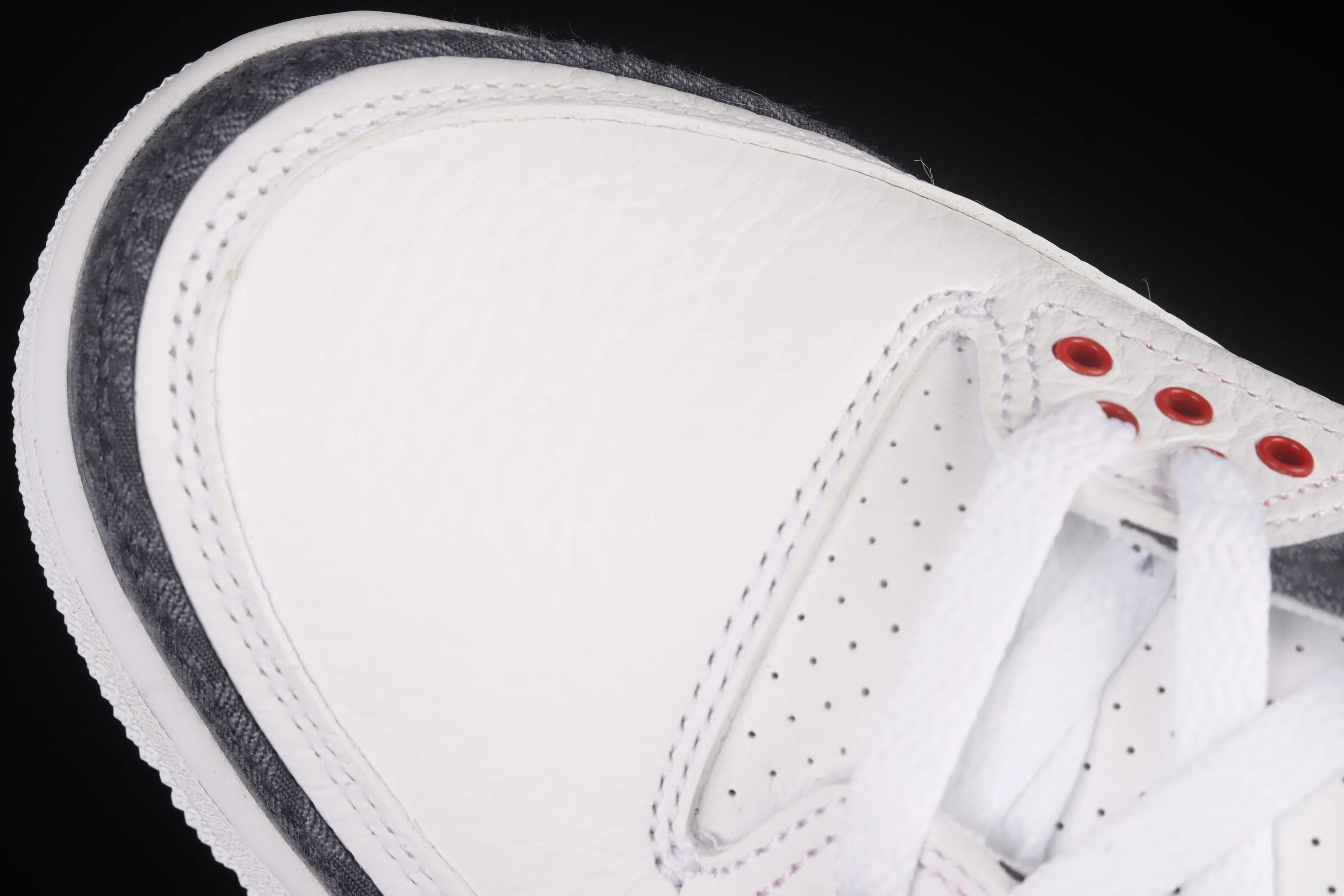 All categories Air Jordan Jordan series basketball shoes Air Jordan 3 foreign trade version Air Jordan 3 Retro SE-T AJ3 Jordan 3 denim new flame red CZ6433-100